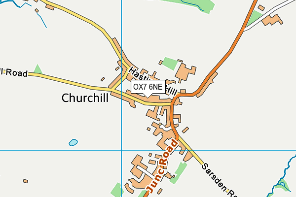 Map of CHURCHILL FARM LIMITED at district scale