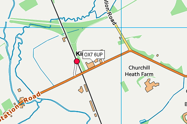 Map of ORIENTAL AND WESTERN LIMITED at district scale