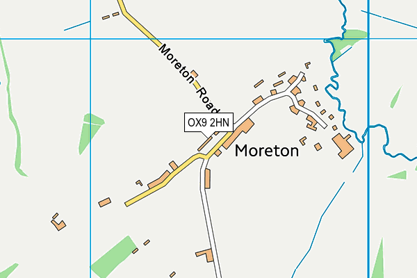 OX9 2HN map - OS VectorMap District (Ordnance Survey)