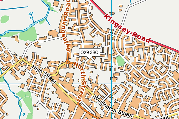 OX9 3BQ map - OS VectorMap District (Ordnance Survey)