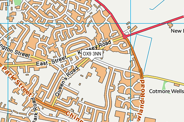 OX9 3NN map - OS VectorMap District (Ordnance Survey)