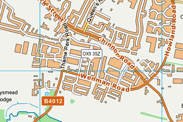 Map of WHIZZKIDZ (THAME) LIMITED at district scale