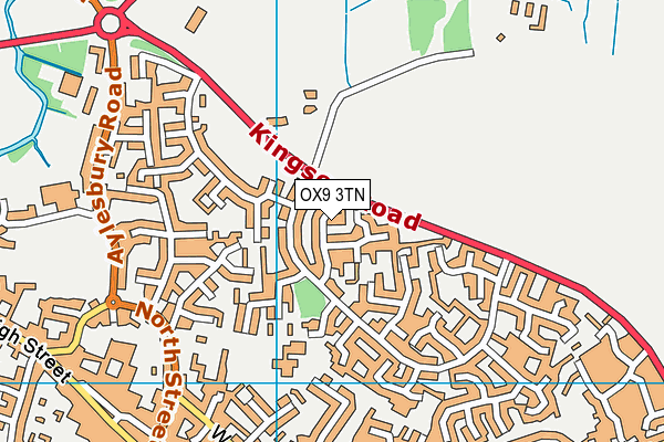 OX9 3TN map - OS VectorMap District (Ordnance Survey)