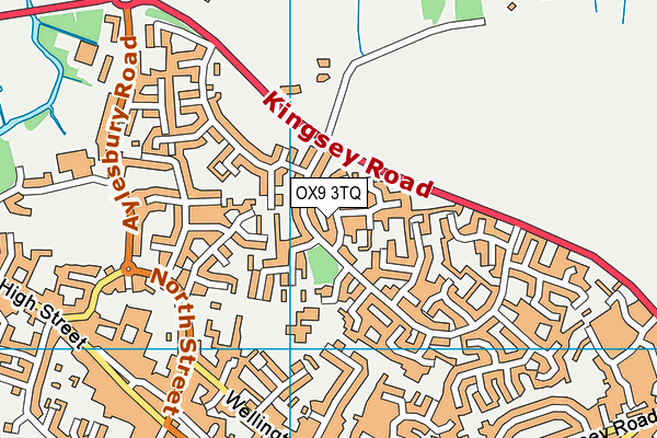 OX9 3TQ map - OS VectorMap District (Ordnance Survey)