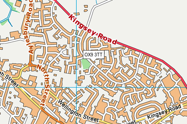 OX9 3TT map - OS VectorMap District (Ordnance Survey)