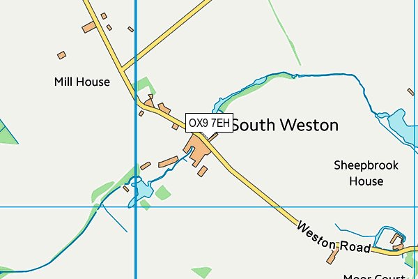 OX9 7EH map - OS VectorMap District (Ordnance Survey)