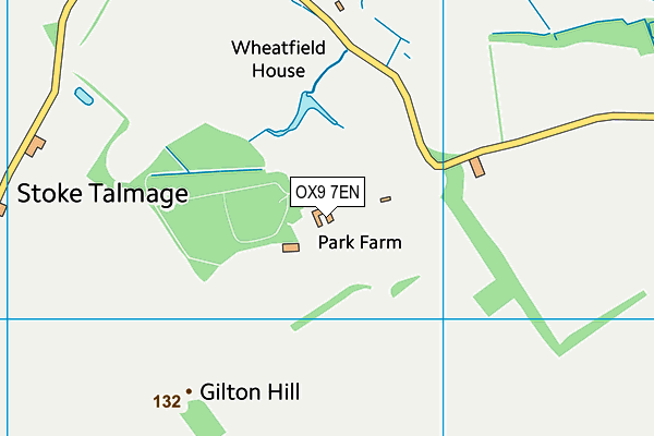 OX9 7EN map - OS VectorMap District (Ordnance Survey)