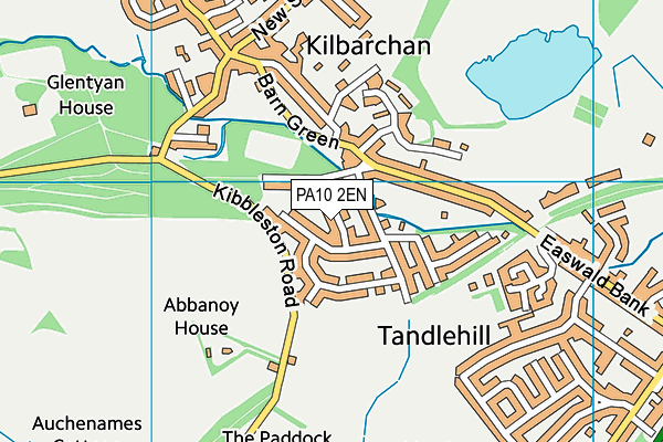 PA10 2EN map - OS VectorMap District (Ordnance Survey)