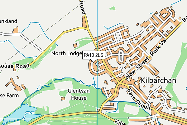 Map of ELLIOTT PROPERTY SCOTLAND LTD at district scale