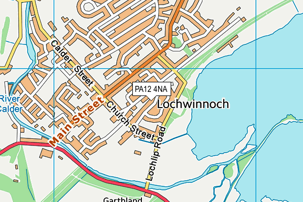 Map of CLAN RITCHIE TRAINING LTD at district scale