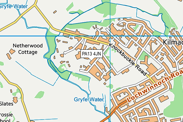 Map of HAYBURN DEVELOPMENTS LIMITED at district scale