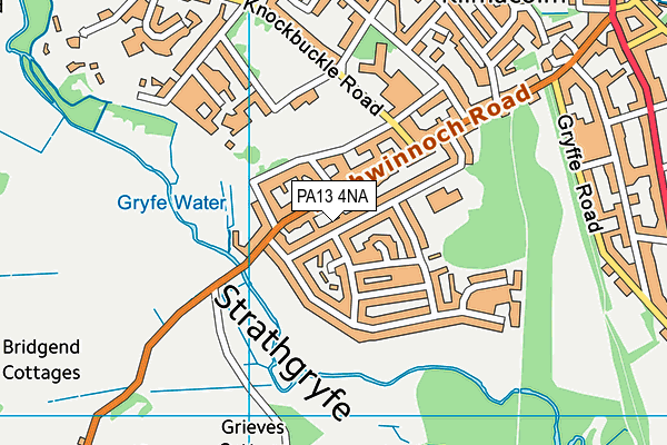 Map of THE CARGILL CAFE LTD at district scale