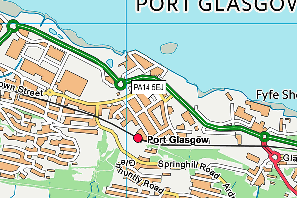 Map of LARGS PROPERTIES LTD at district scale