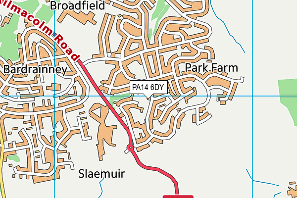 Map of MARTY BATHROOM SPECIALIST LIMITED at district scale