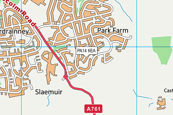 Map of MCEWAN ROOFING AND PROPERTY MAINTENANCE LIMITED at district scale