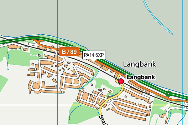 Map of MARK DAVIDSON SERVICES LTD at district scale