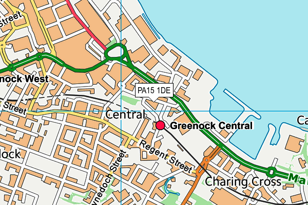 Street Map Of Greenock Pa15 1De Maps, Stats, And Open Data