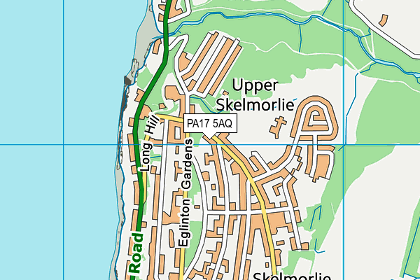 PA17 5AQ map - OS VectorMap District (Ordnance Survey)