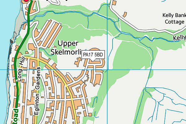 PA17 5BD map - OS VectorMap District (Ordnance Survey)