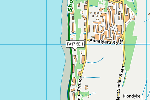 PA17 5EH map - OS VectorMap District (Ordnance Survey)