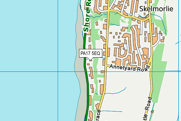 PA17 5EQ map - OS VectorMap District (Ordnance Survey)