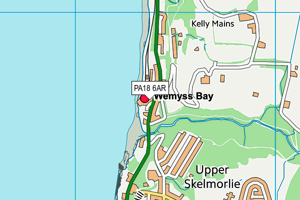 Map of MACARI'S (WEMYSS BAY) LIMITED at district scale