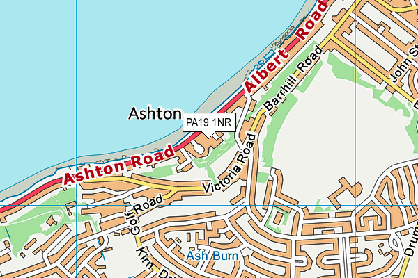 Map of ASHBURN CONSULTING LTD at district scale