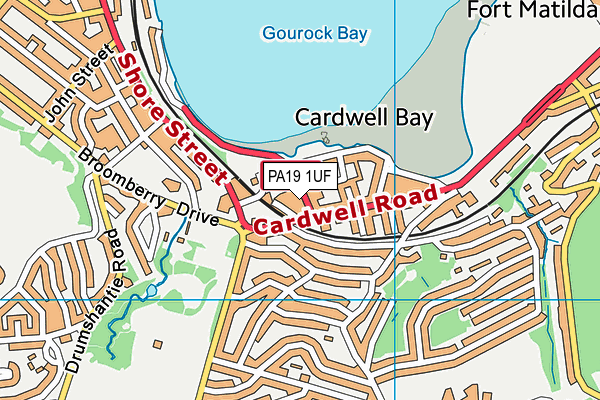 Map of CARDWELL AGENCIES LIMITED at district scale