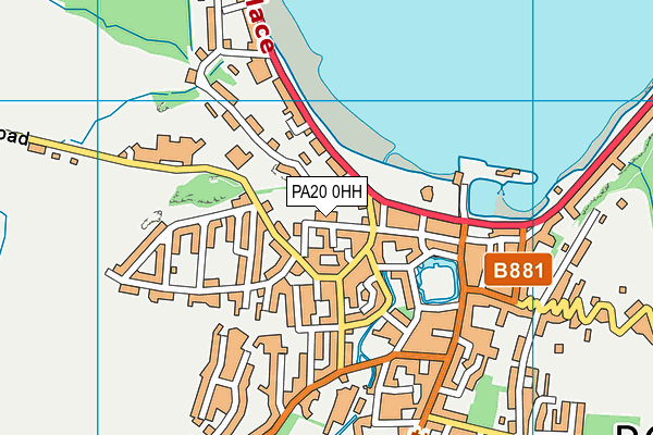 PA20 0HH map - OS VectorMap District (Ordnance Survey)