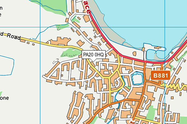PA20 0HQ map - OS VectorMap District (Ordnance Survey)
