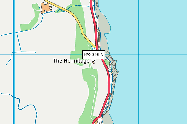 PA20 9LN map - OS VectorMap District (Ordnance Survey)