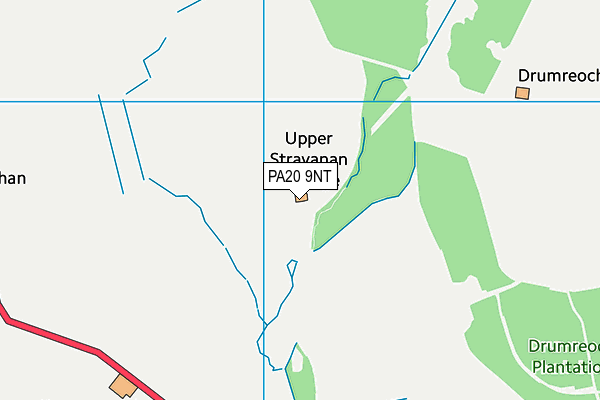 PA20 9NT map - OS VectorMap District (Ordnance Survey)