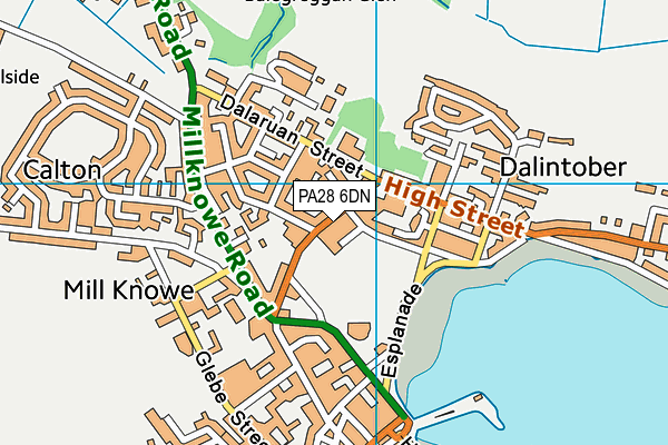 Map of CRAIG OF CAMPBELTOWN LIMITED at district scale