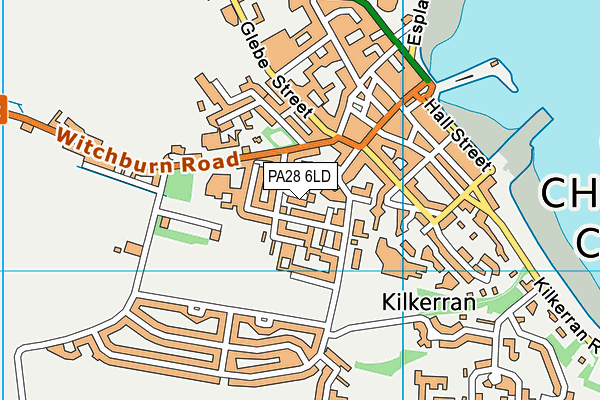 PA28 6LD map - OS VectorMap District (Ordnance Survey)