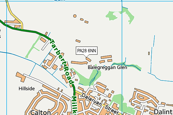 PA28 6NN map - OS VectorMap District (Ordnance Survey)