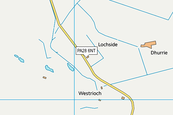 PA28 6NT map - OS VectorMap District (Ordnance Survey)