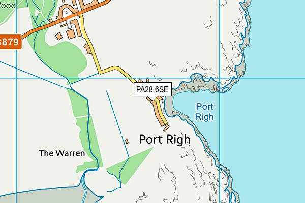 PA28 6SE map - OS VectorMap District (Ordnance Survey)