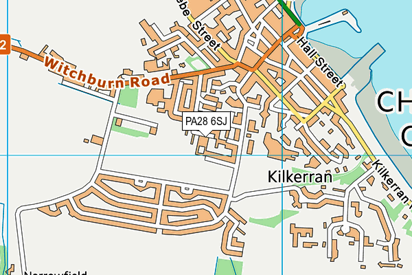 PA28 6SJ map - OS VectorMap District (Ordnance Survey)