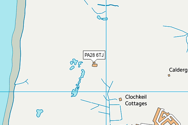 PA28 6TJ map - OS VectorMap District (Ordnance Survey)