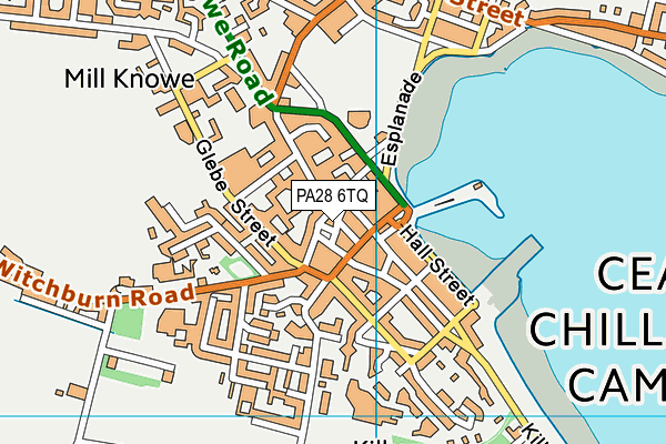 PA28 6TQ map - OS VectorMap District (Ordnance Survey)