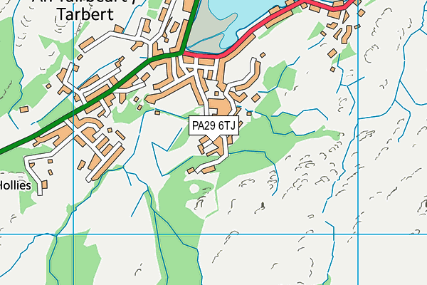 PA29 6TJ map - OS VectorMap District (Ordnance Survey)