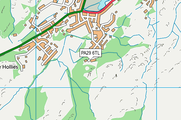 PA29 6TL map - OS VectorMap District (Ordnance Survey)