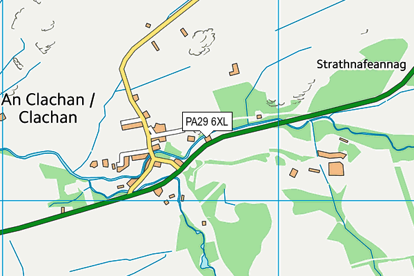 PA29 6XL map - OS VectorMap District (Ordnance Survey)