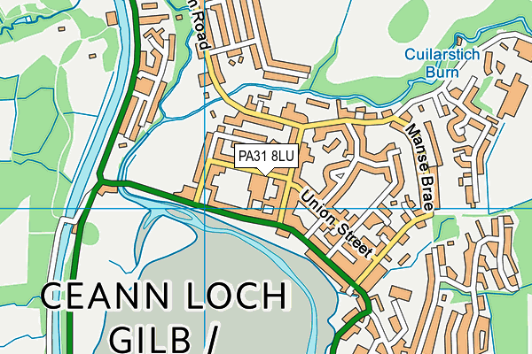 Map of LOCHVEND LIMITED at district scale
