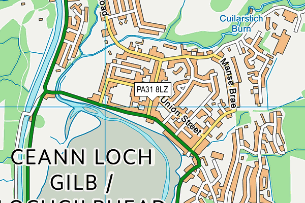 Map of FERGUSON LOCHGILPHEAD LIMITED at district scale