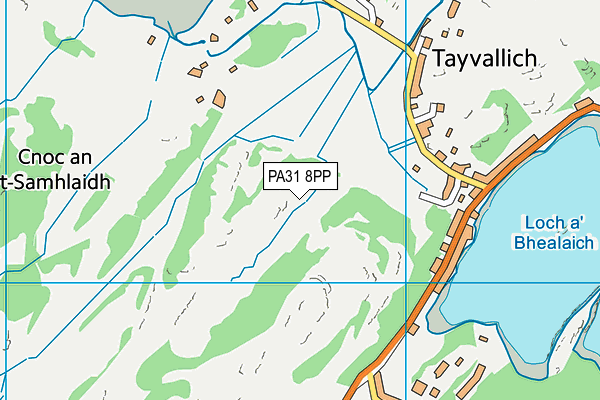 PA31 8PP map - OS VectorMap District (Ordnance Survey)