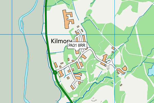 PA31 8RR map - OS VectorMap District (Ordnance Survey)