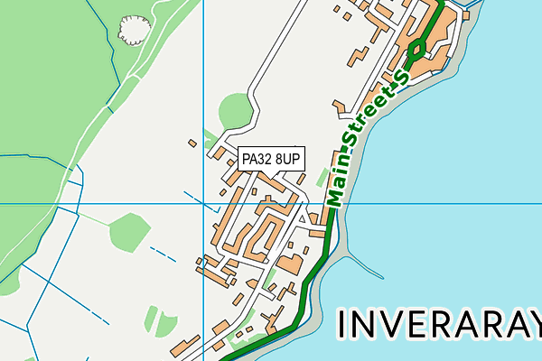 PA32 8UP map - OS VectorMap District (Ordnance Survey)