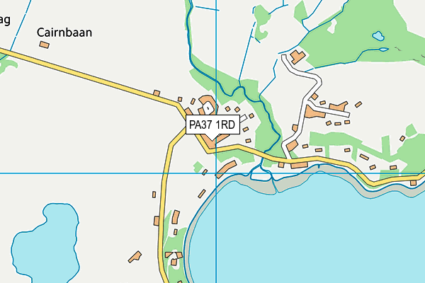 PA37 1RD map - OS VectorMap District (Ordnance Survey)