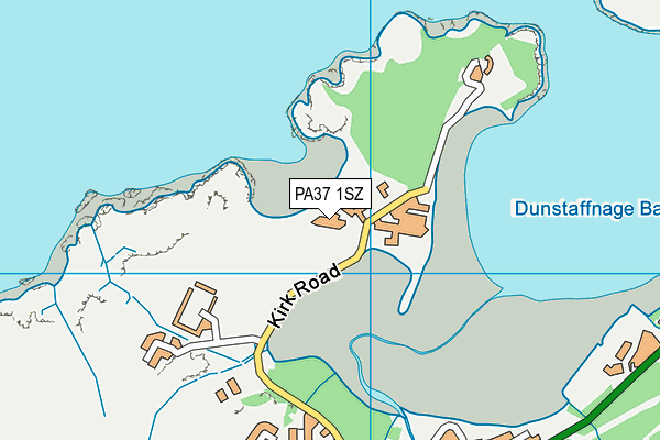 PA37 1SZ map - OS VectorMap District (Ordnance Survey)
